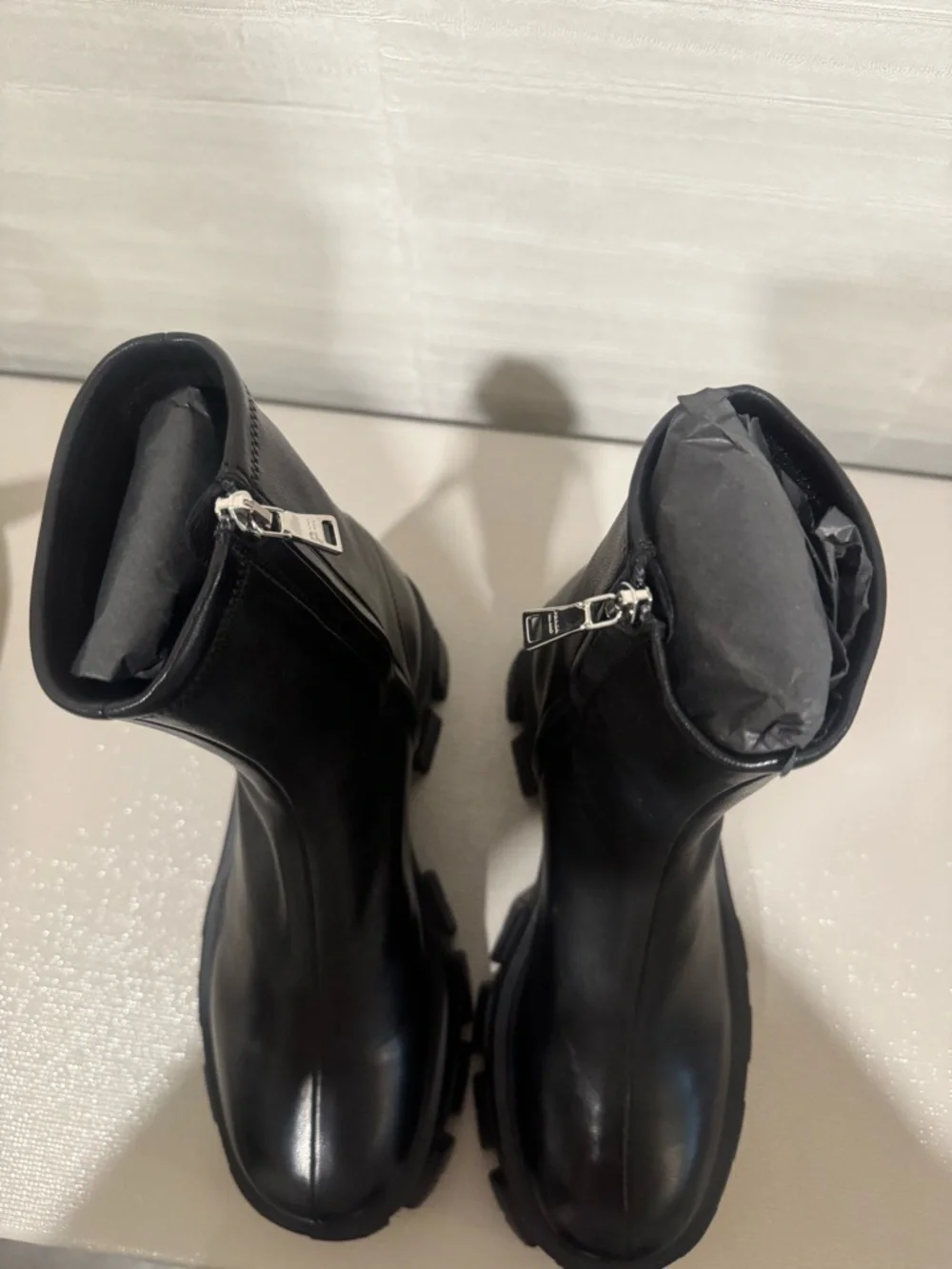 Prada Monolith Boots - Picture 6 of 7